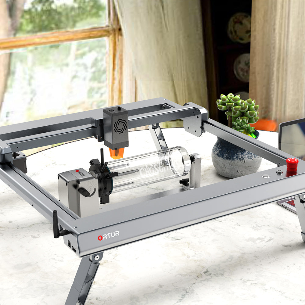 Get More Creative - Ortur Y-axis Rotary Chuck