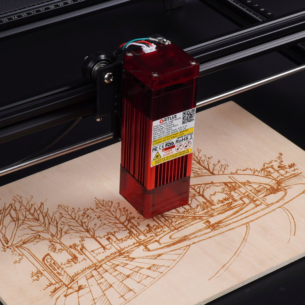 Acoustic "Puzzle" Featuring Ortur Laser Master 2 Pro