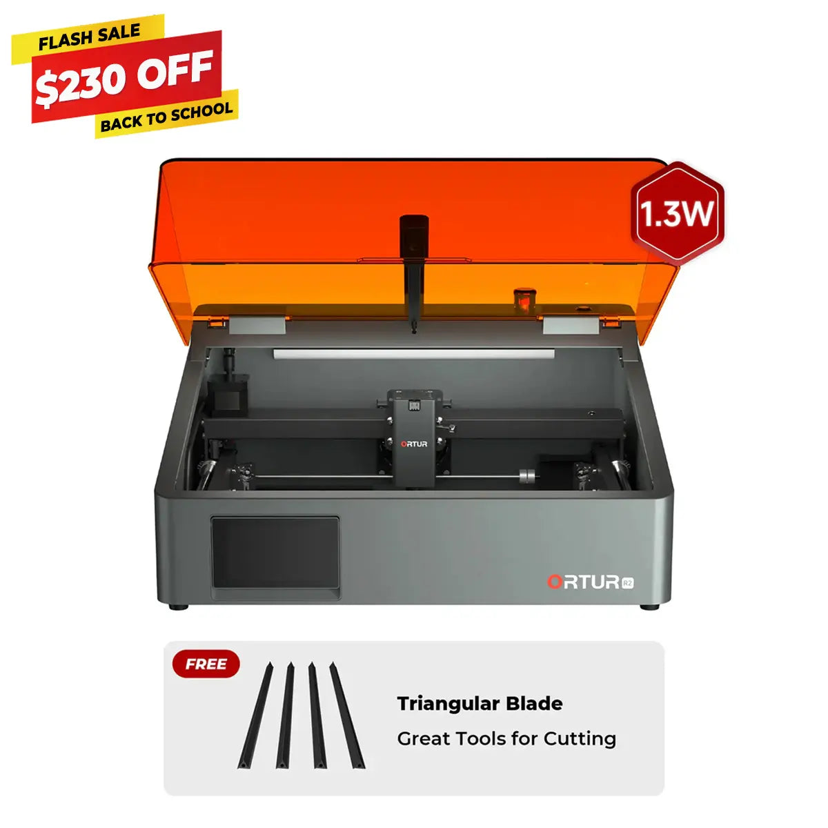 Ortur R2 Smart Laser Engraver 1.3W IR/10W/20W
