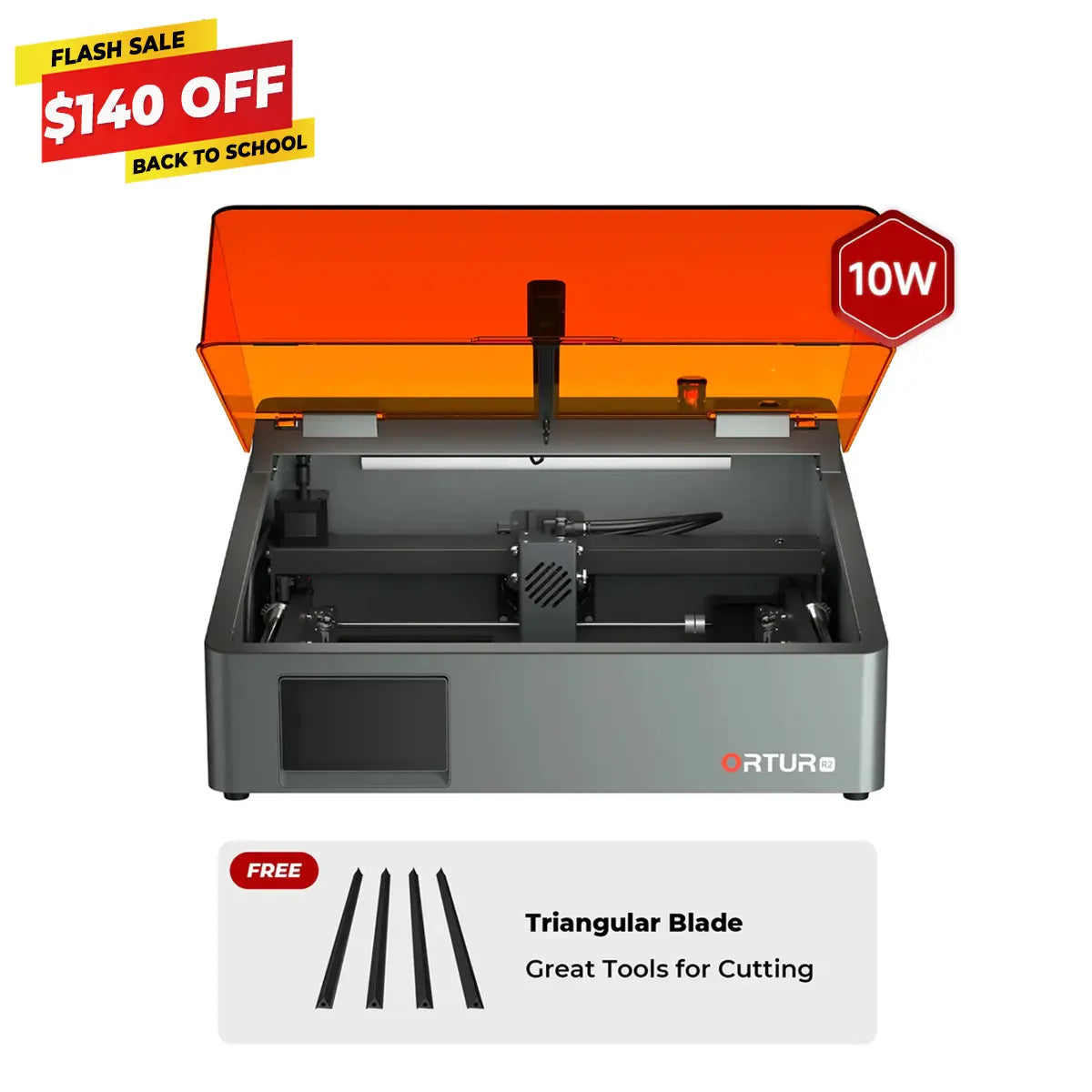 Ortur R2 Smart Laser Engraver 1.3W IR/10W/20W