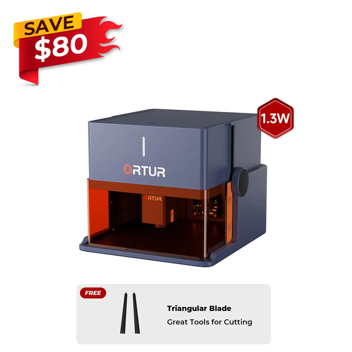 Ortur R1 Laser Engraver 1.3W IR/5W