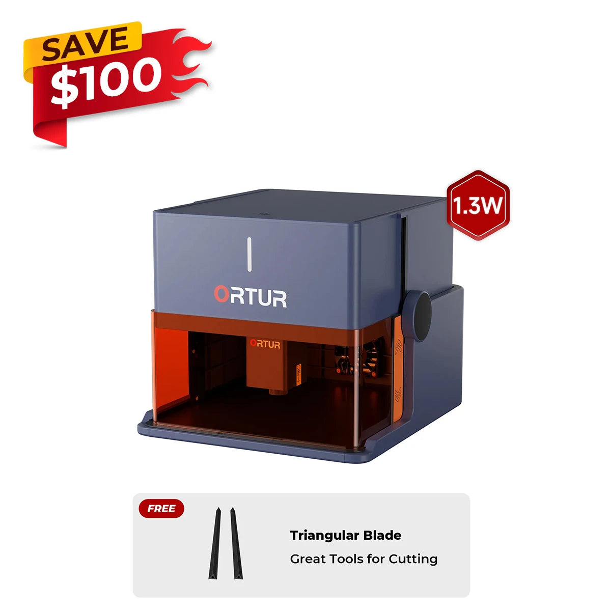 Ortur R1 Laser Engraver 1.3W IR/5W