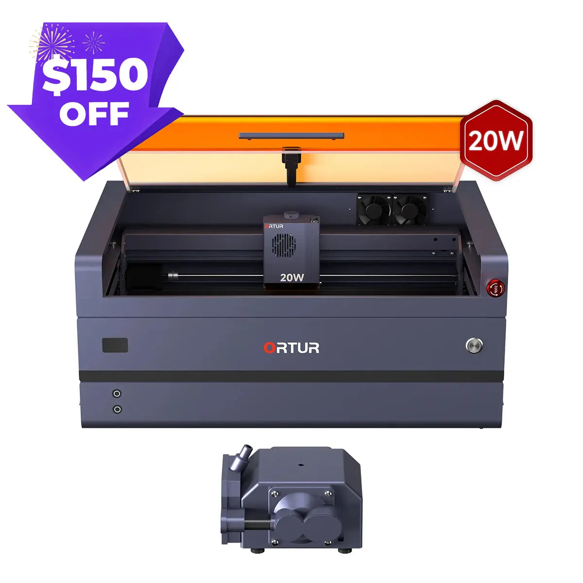 Machine de gravure et de découpe laser Ortur H20 2W IR/10W/20W/40W