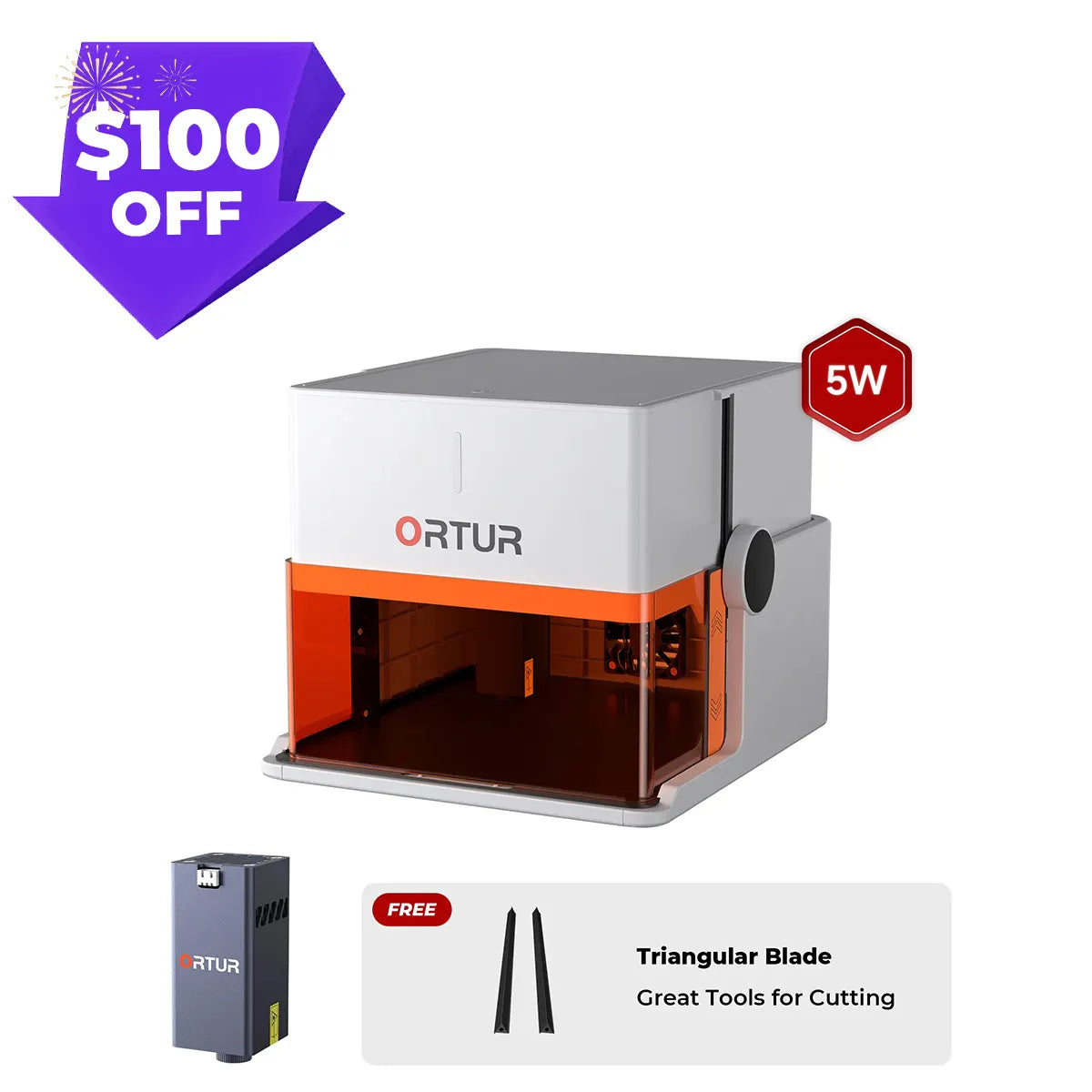 Ortur R1 Laser Engraver 1.3W IR/5W