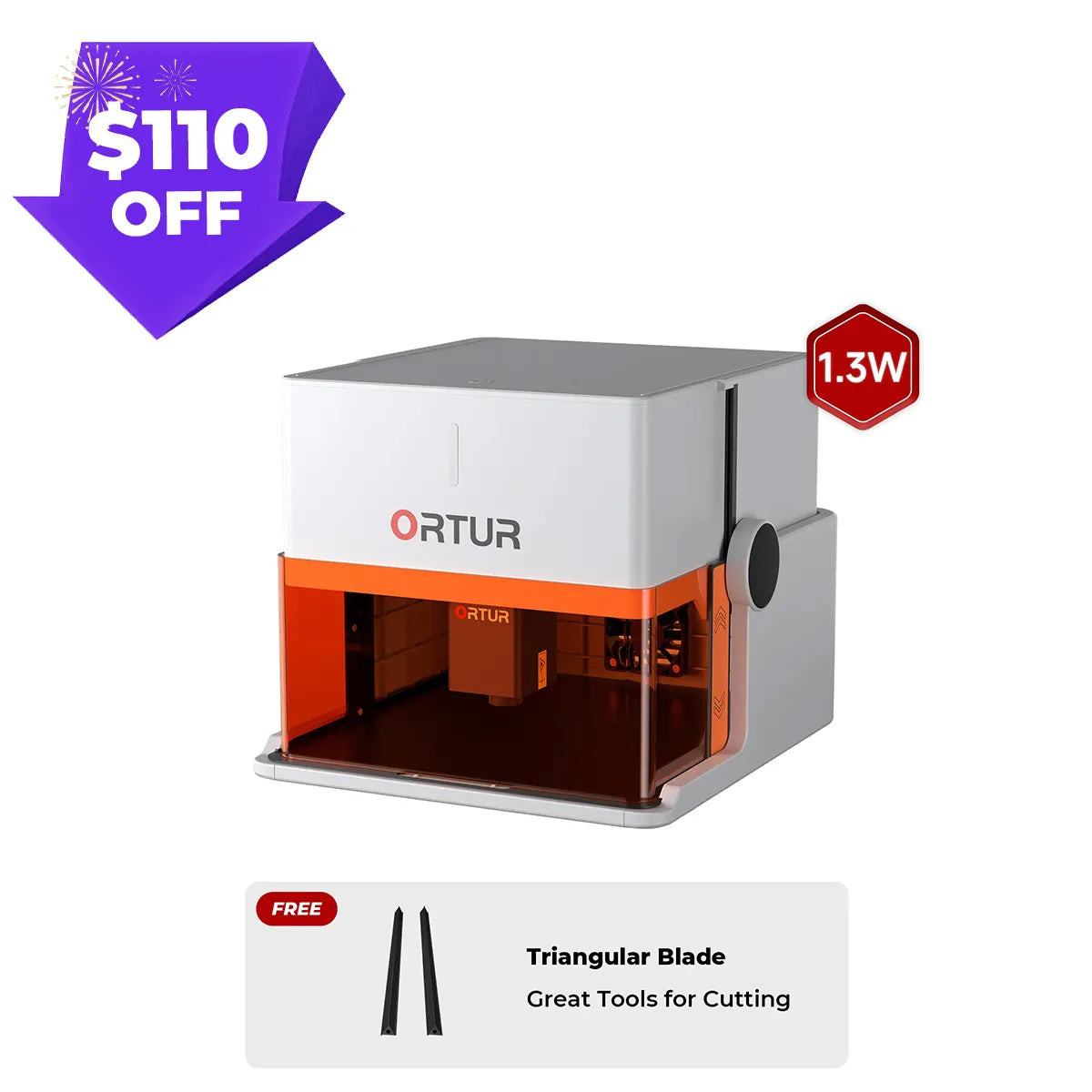 Ortur R1 Laser Engraver 1.3W IR/5W