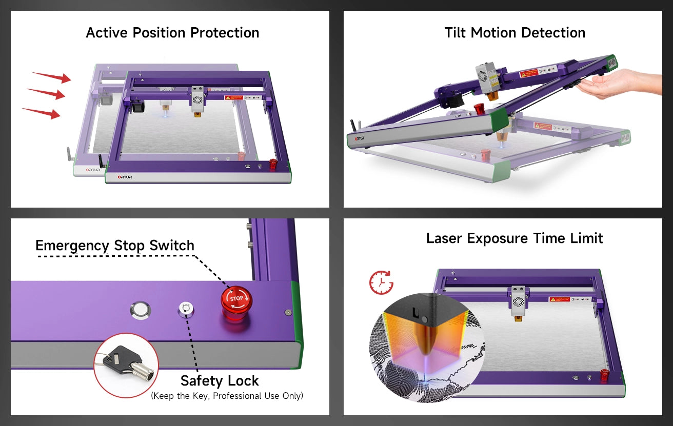 Limited Edition Ortur LM3 8 Safety Features