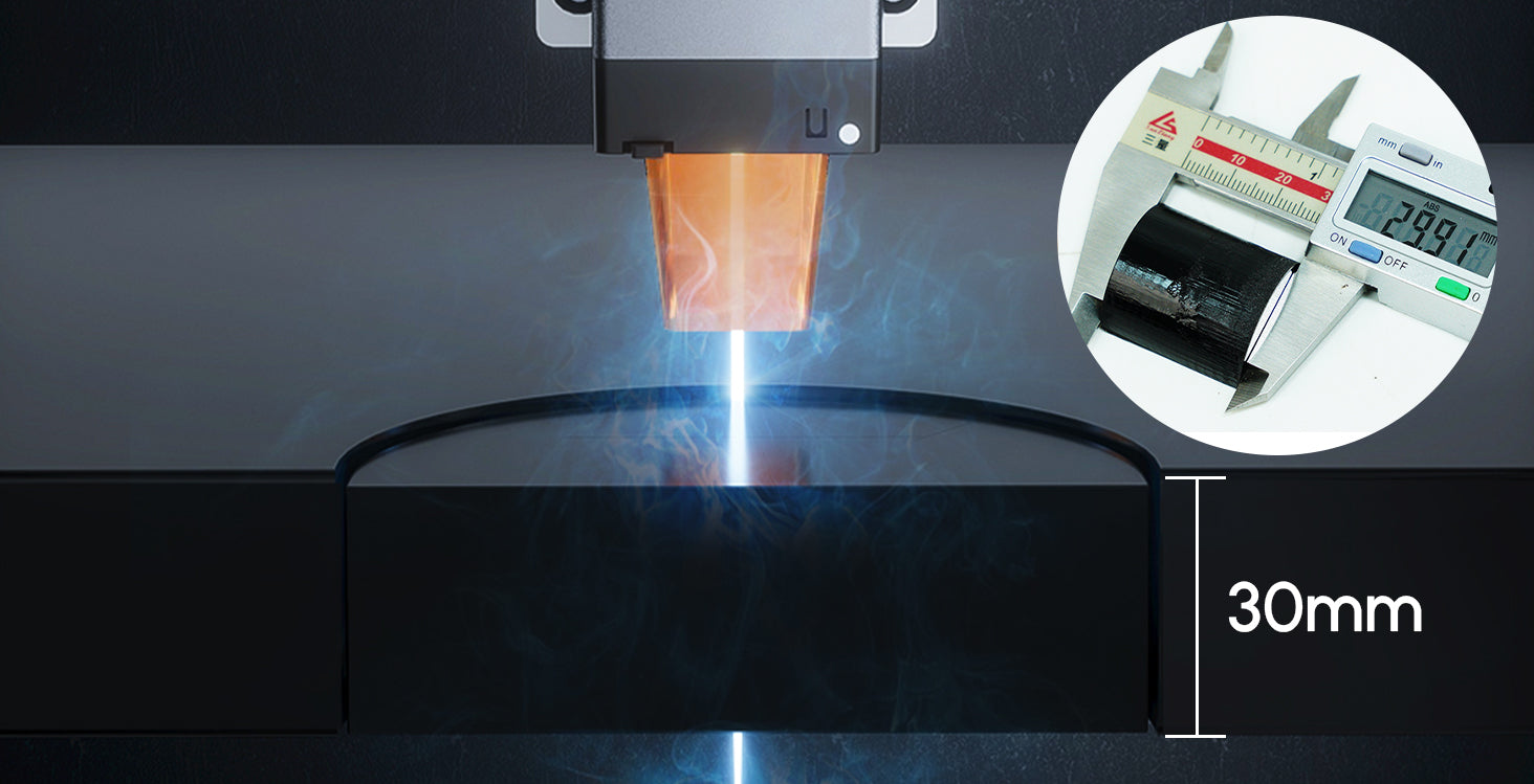 Limited Edition Ortur LM3 Acrylic Sheet, Maximum Cutting Thickness 30mm