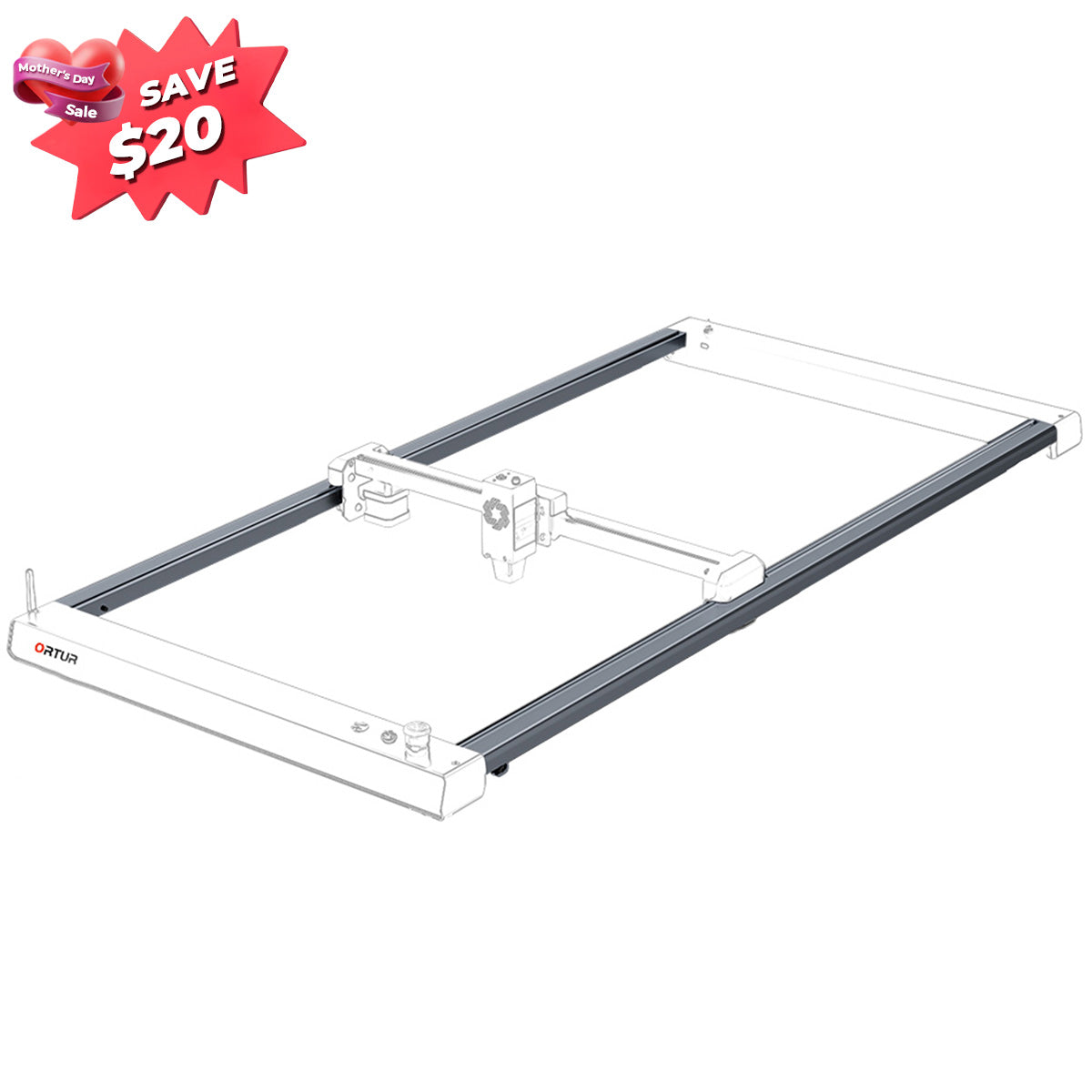 Ortur Verlängerung Kit für Laser Master 3 (ETK2.0)
