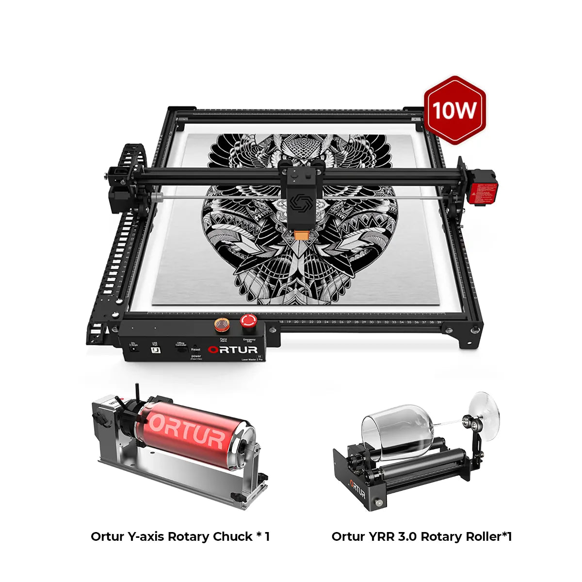 Ortur LM2 Pro S2 Laser Engraving & Cutting Machine 15,000mm/min (10W/5W)