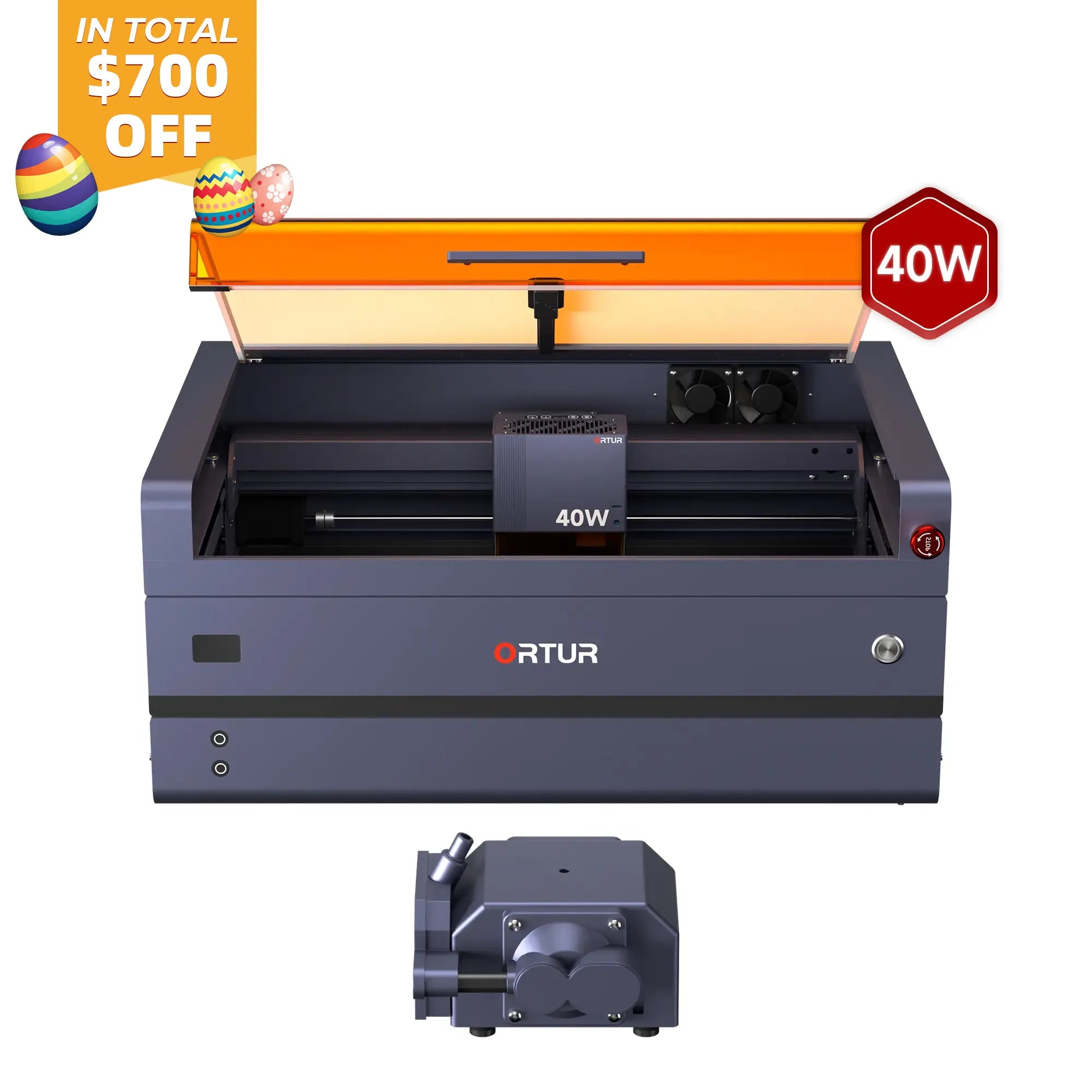 Ortur H20 Laser Engraving & Cutting Machine 2W IR/10W/20W/40W