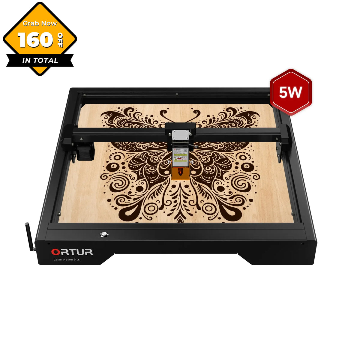 Ortur Laser Master 3 LE 5W Laser Engraving & Cutting Machine 15,000mm/min