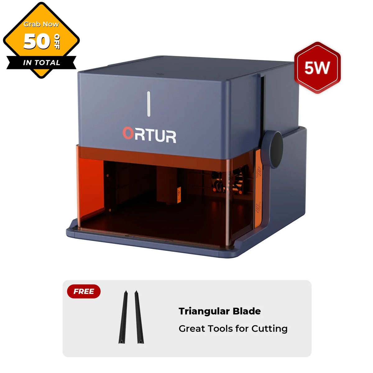 Ortur R1 Laser Engraver 1.3W IR/5W