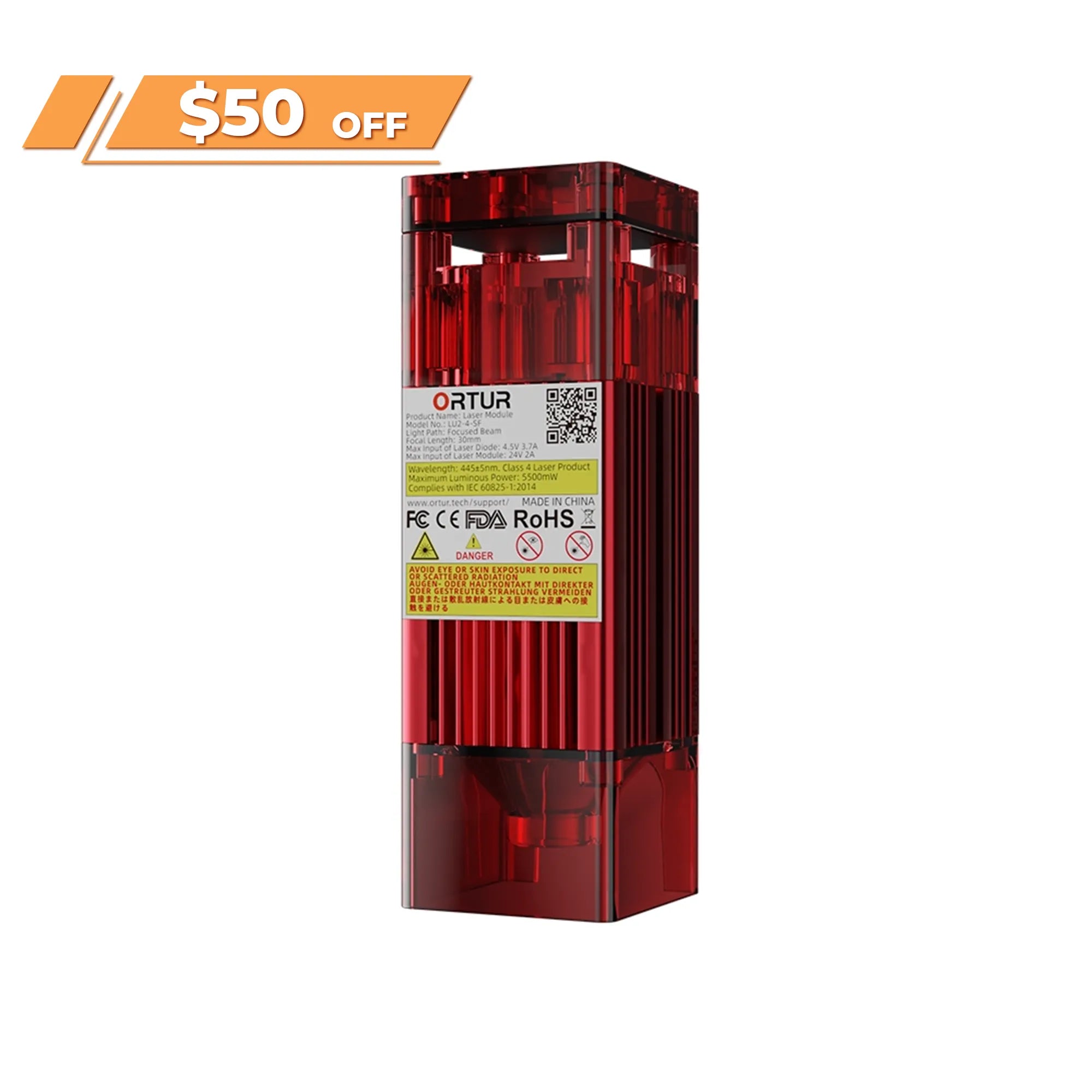 LU2-4 SF Laser Module 24V/2A for Ortur & Aufero Laser Engraver