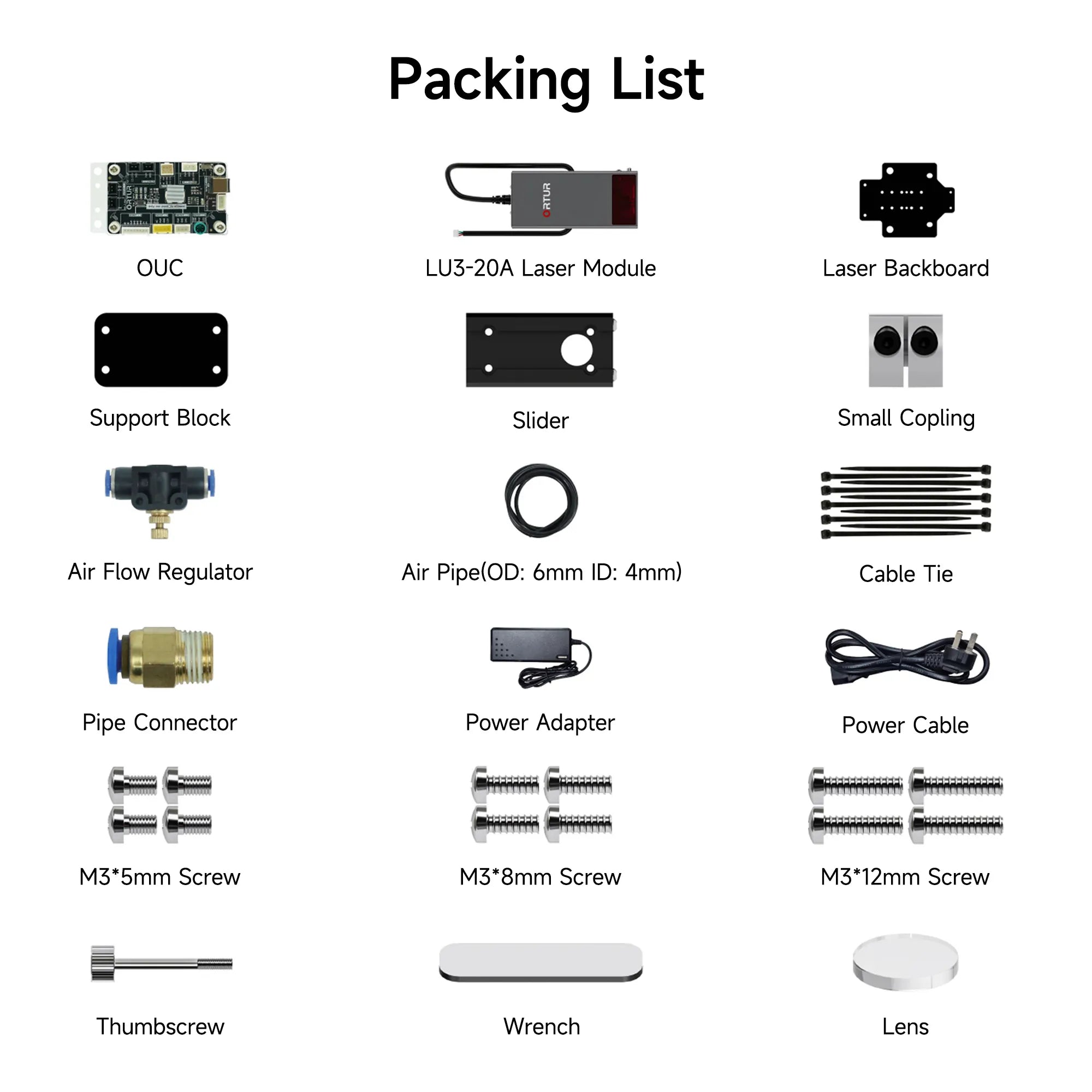 20W LU3-20A Laser Module for Ortur Laser Engraver 09