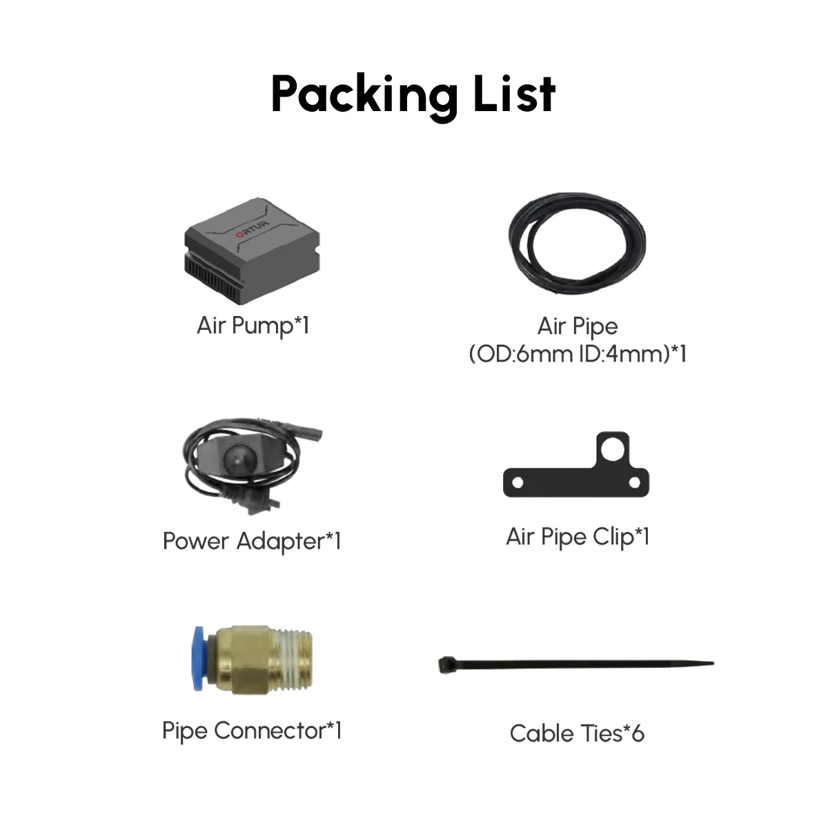 Ortur Air Pump for LU3-20A & LU2-10A & LU2-4 LF (OAP1.0) 07