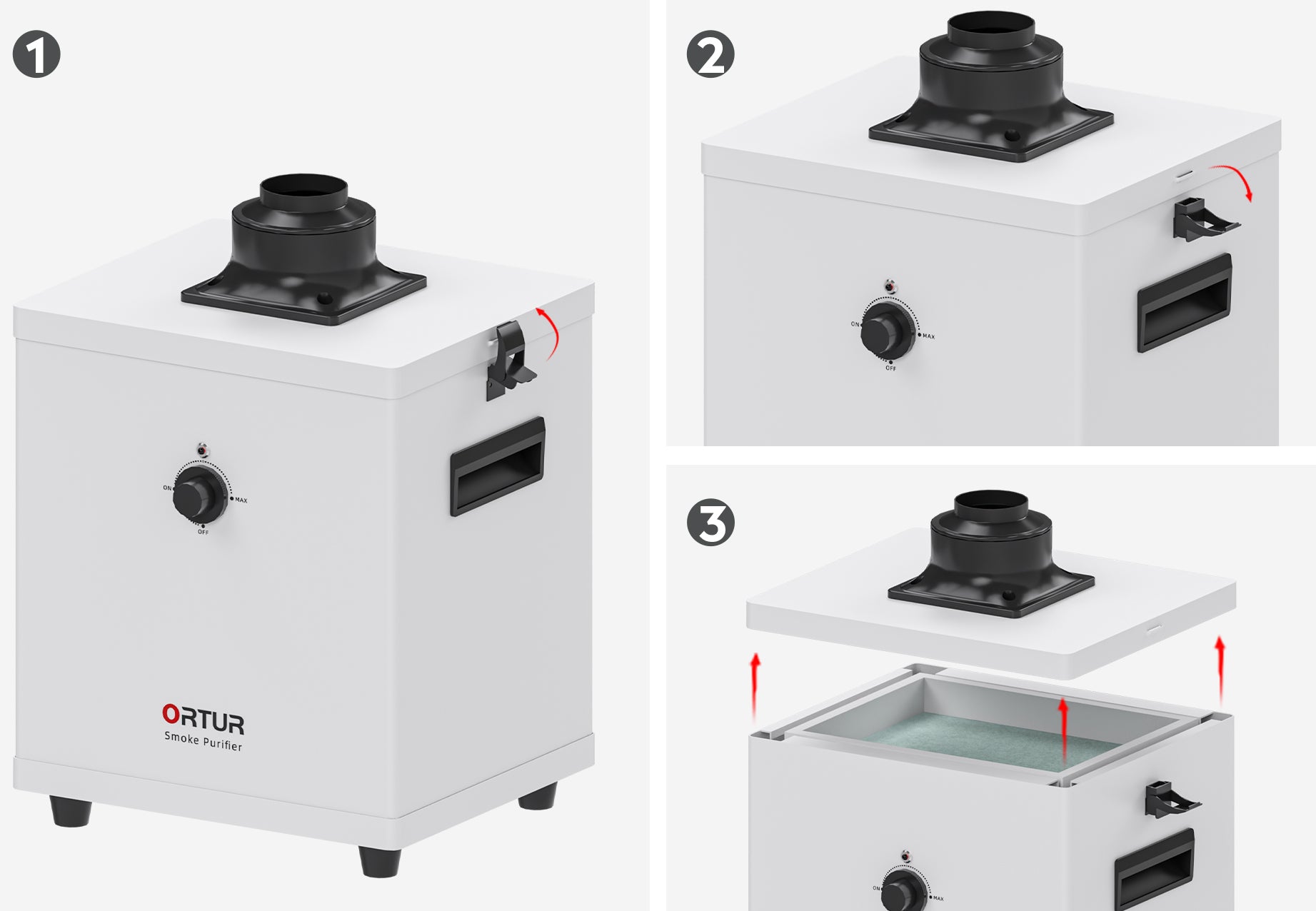 Ortur Filter Element Kit Easy Installation