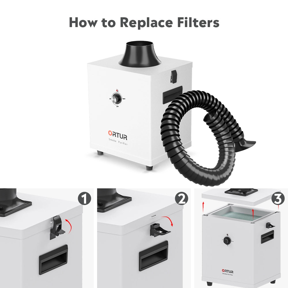 Ortur Filter Element Kit for Smoke Purifier 04