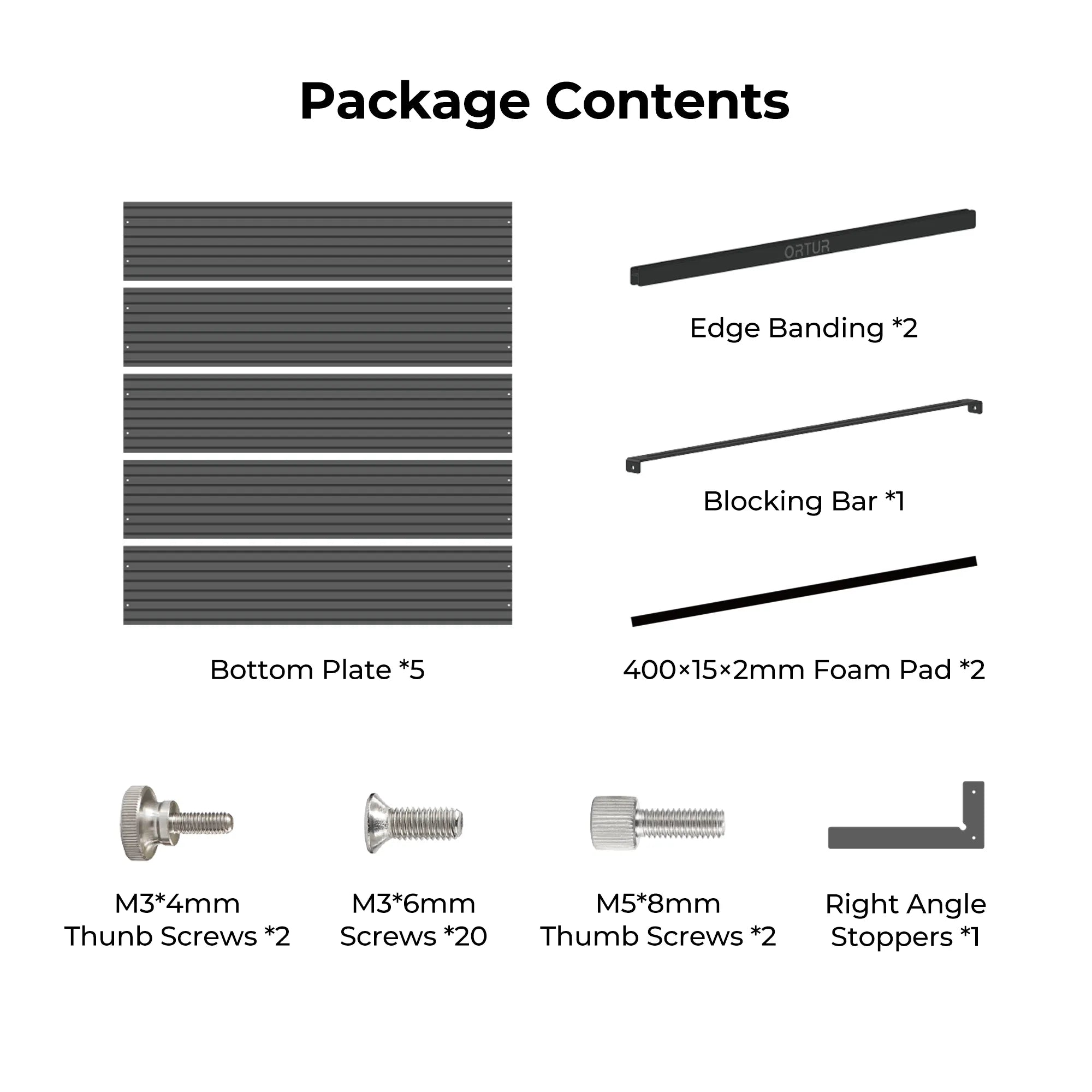 Ortur Laser Engraving Platform for Ortur & Aufero Laser Engraver (LEP1.0)