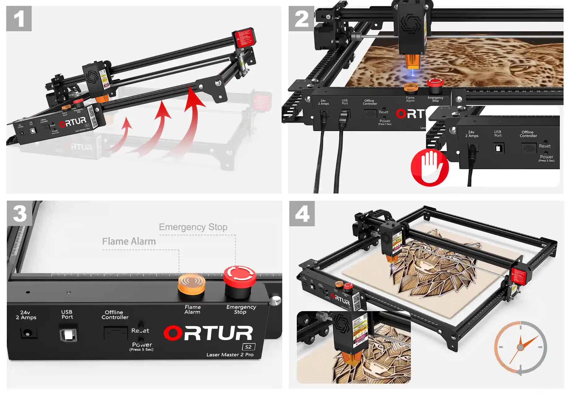 Ortur Laser Master 2 Pro S2 4 Safety Features