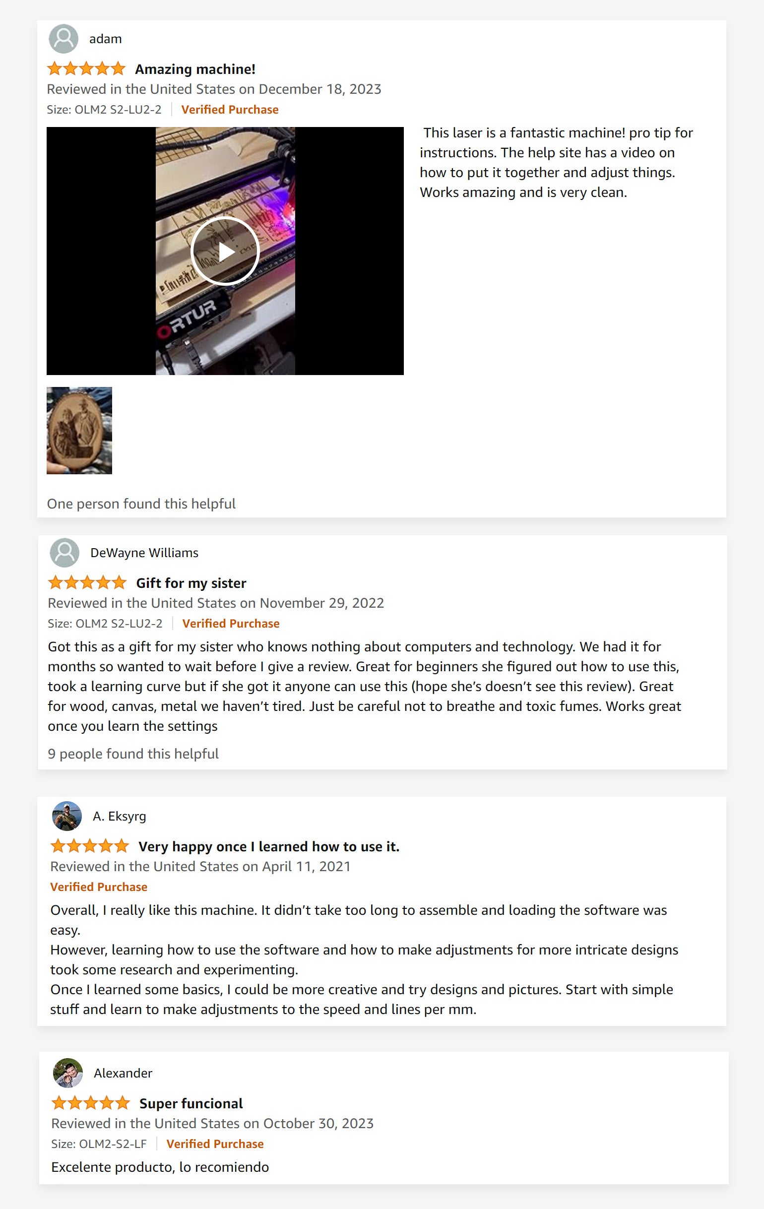 Ortur LM2 S2 Customer Reviews 2 moble