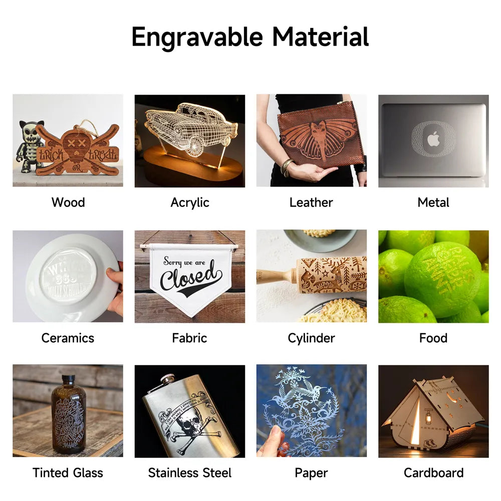 Ortur LM3 Laser Engraving & Cutting Machine 20,000mm/min (20W/10W)17