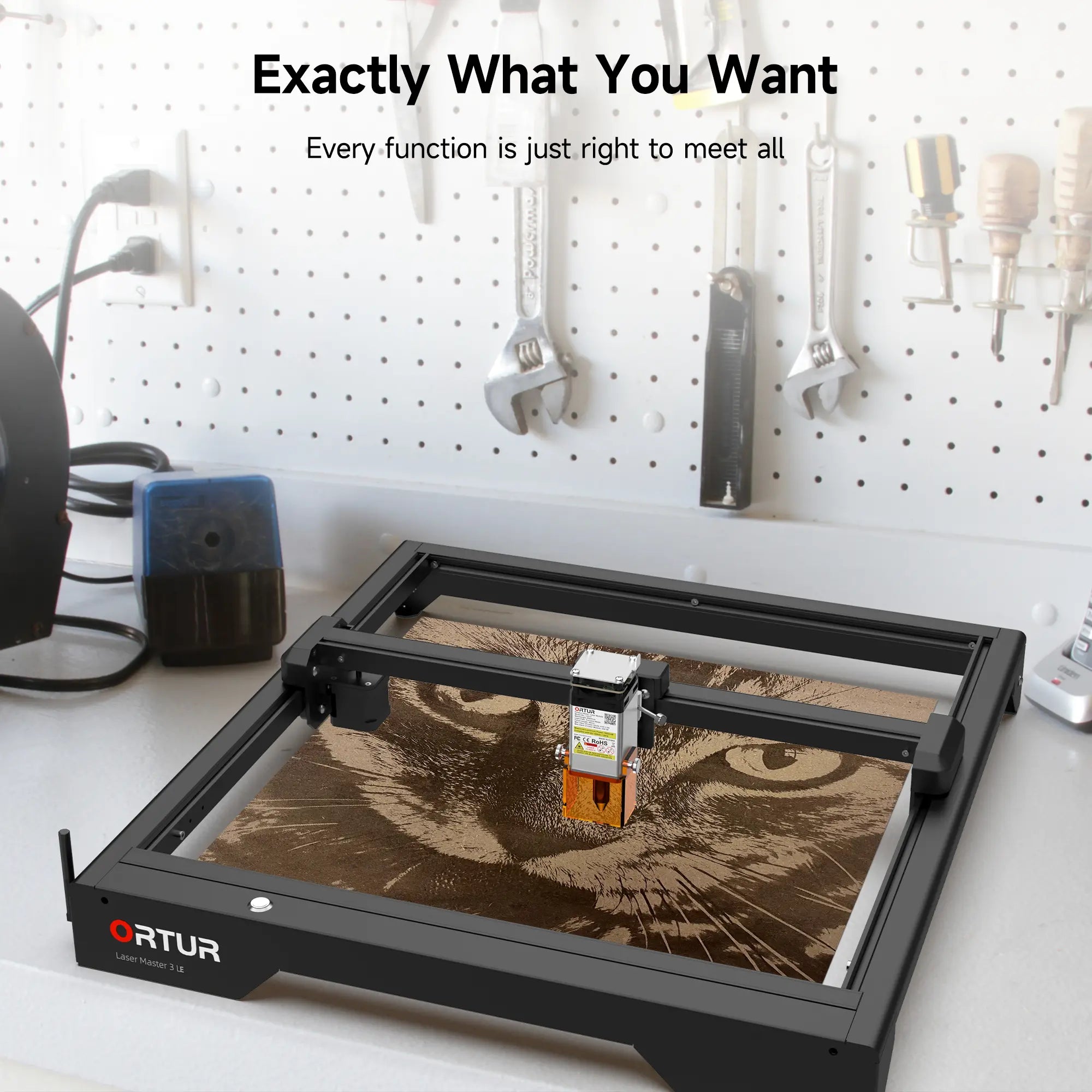 Ortur Laser Master 3 LE 5W Laser Engraving & Cutting Machine 15,000mm/min