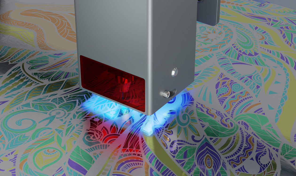 OLM3 Explore 380+ Colors on Stainless Steel