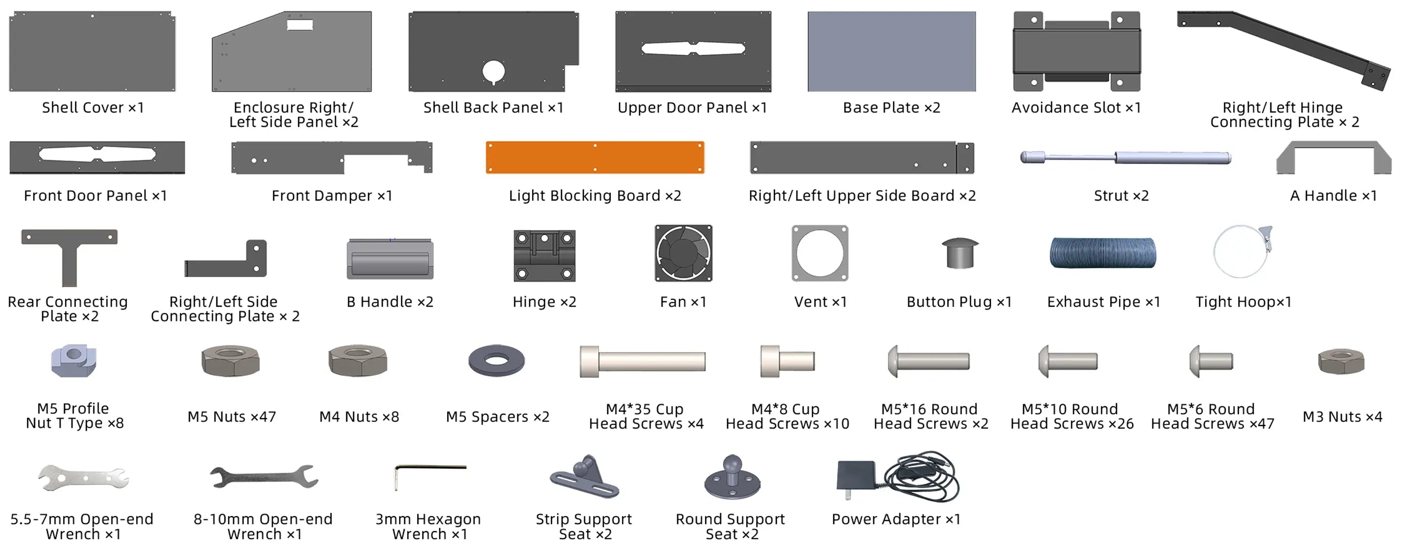Ortur Metal Enclosure for Laser Master 2 Pro (OE1.0)