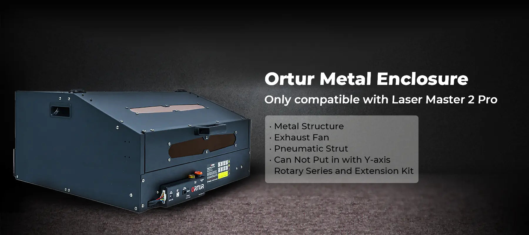 Ortur Metal Enclosure for Laser Master 2 Pro (OE1.0)