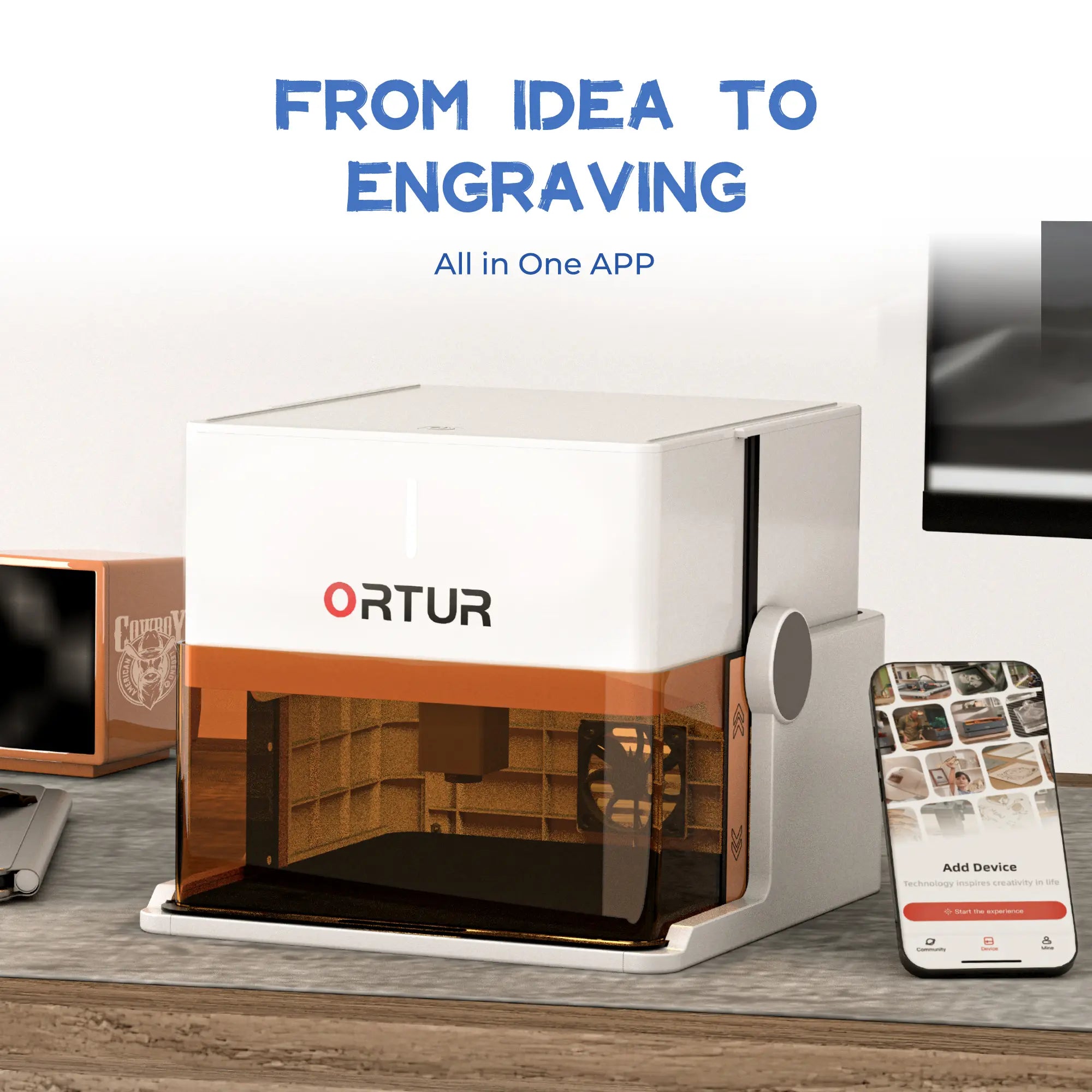 Ortur R1 Laser Engraver 1.3W IR/5W