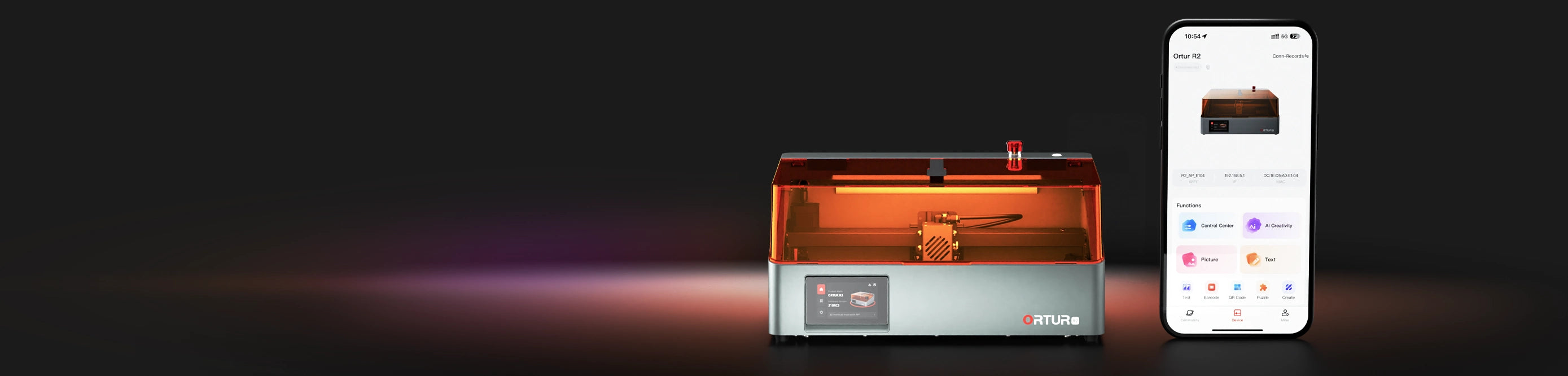 Ortur R2 Smart Laser Engraver