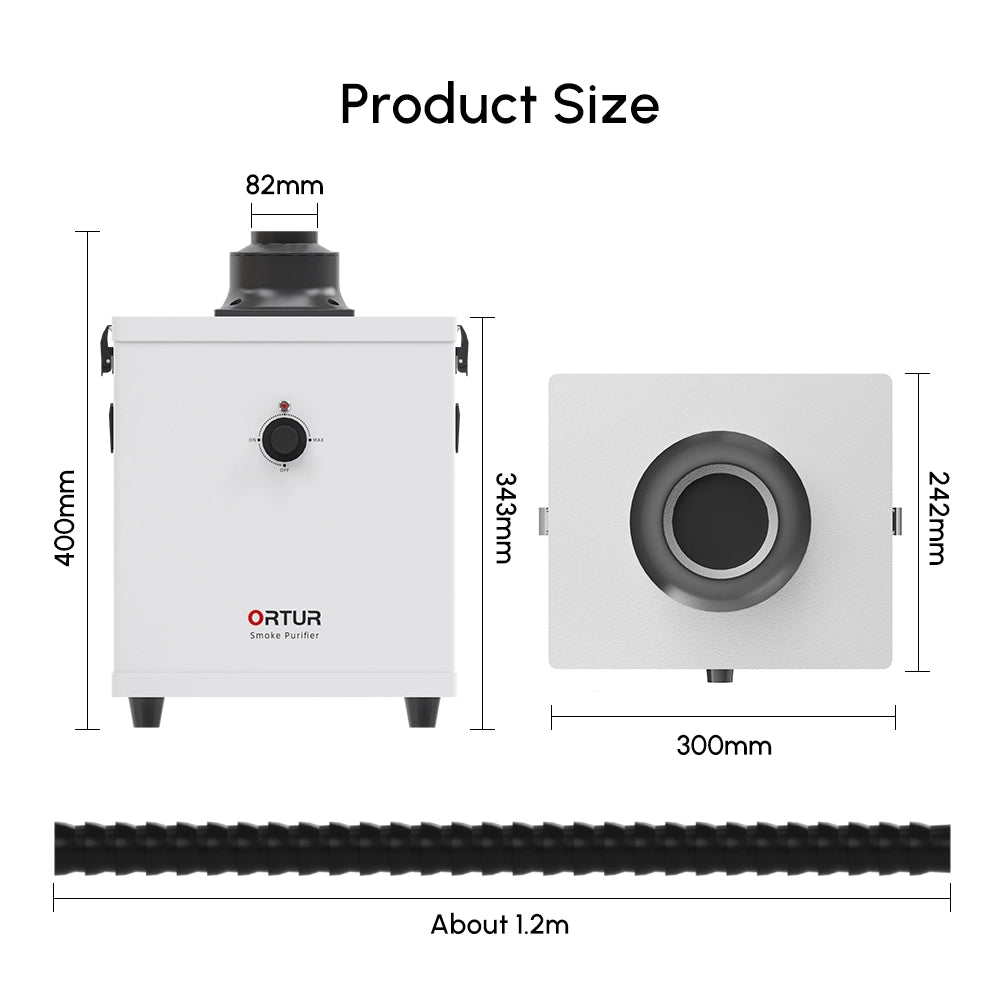 Ortur Smoke Purifier 1.0 for Laser Engraver 09