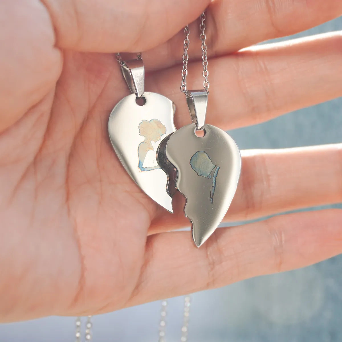 Ortur Stainless Steel Necklace for Laser Engraving (2 Sets) 02