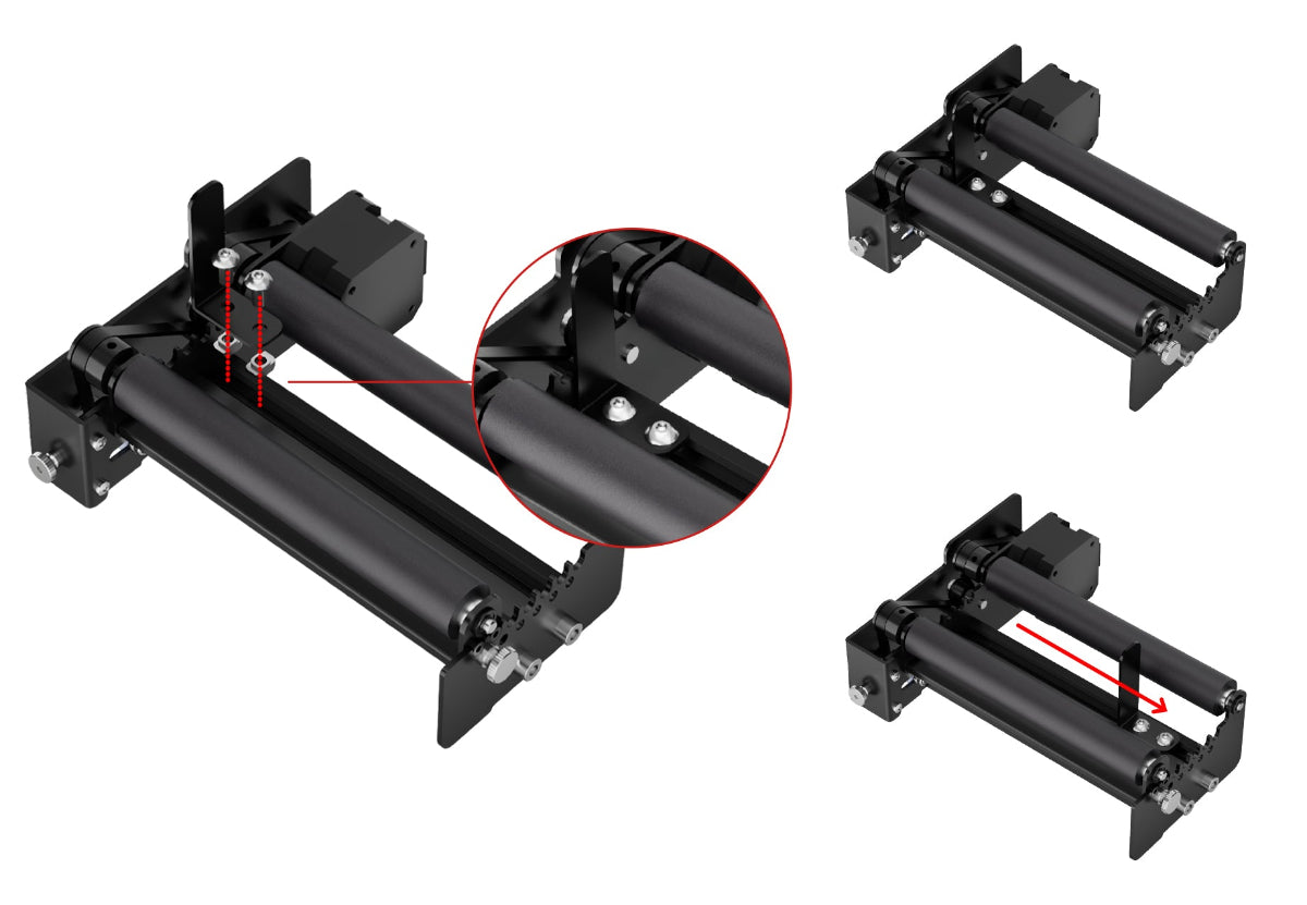 Ortur YRR 3.0 Rotary Roller Easy Adjustment