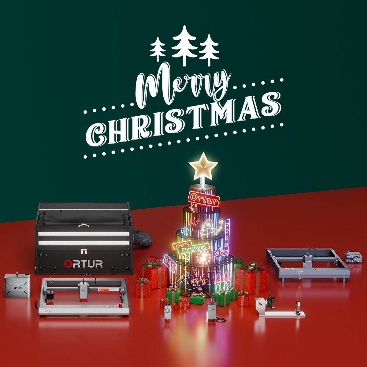This Christmas Season, Engraving Warmth with Ortur