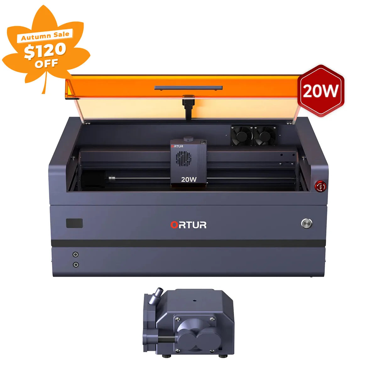 Ortur H20 Laser Engraving & Cutting Machine 2W IR/10W/20W/40W
