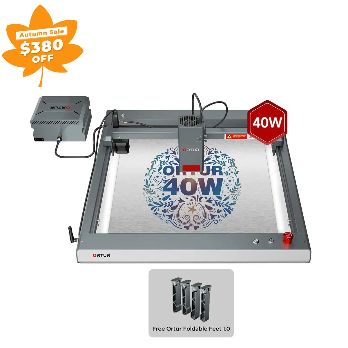 Ortur LM3 Laser Engraving & Cutting Machine 20,000mm/min (40W/20W/10W)