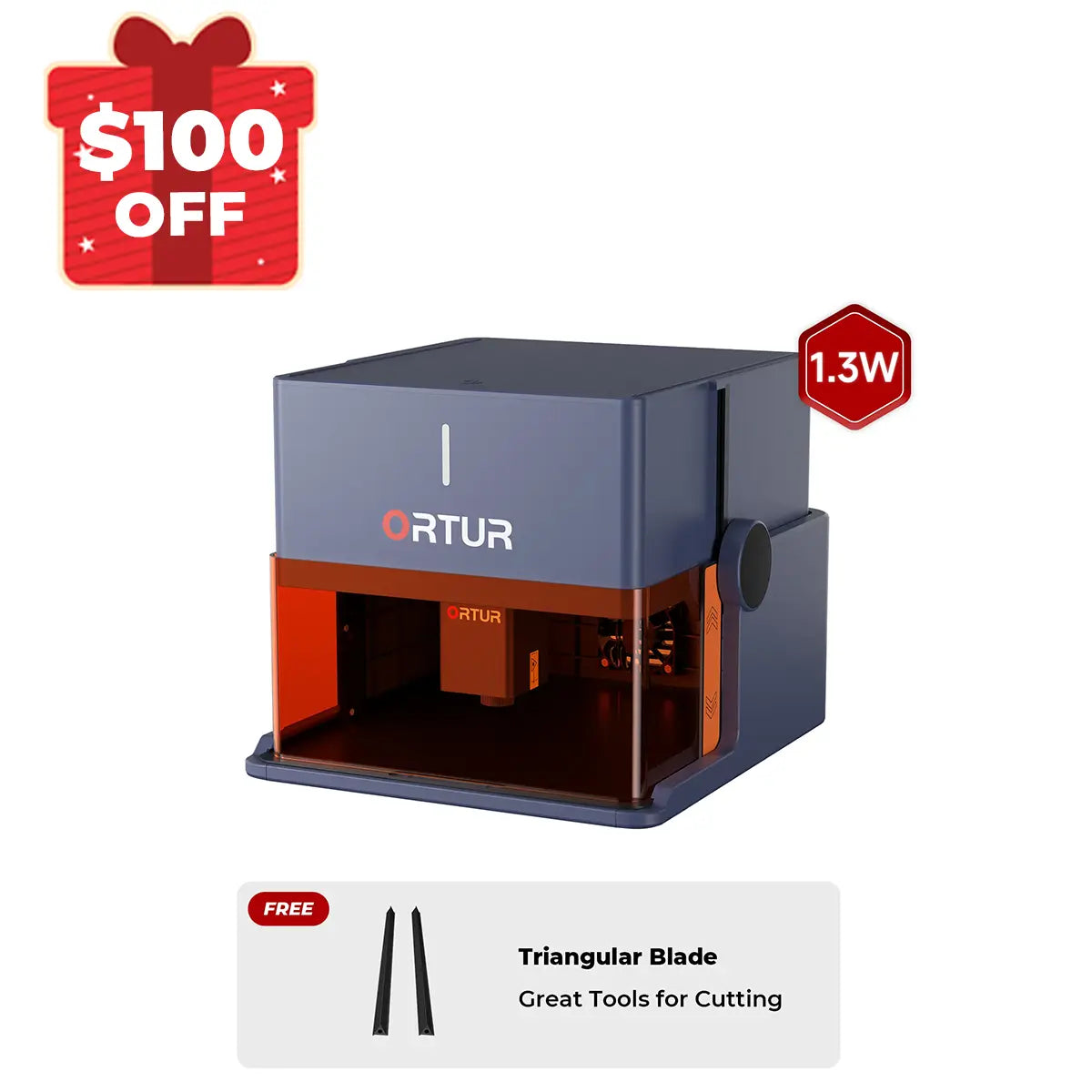 Grabador láser Ortur R1 1,3 W IR/5 W