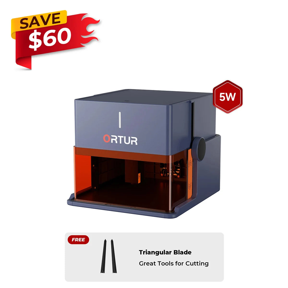Ortur R1 Laser Engraver 1.3W IR/5W
