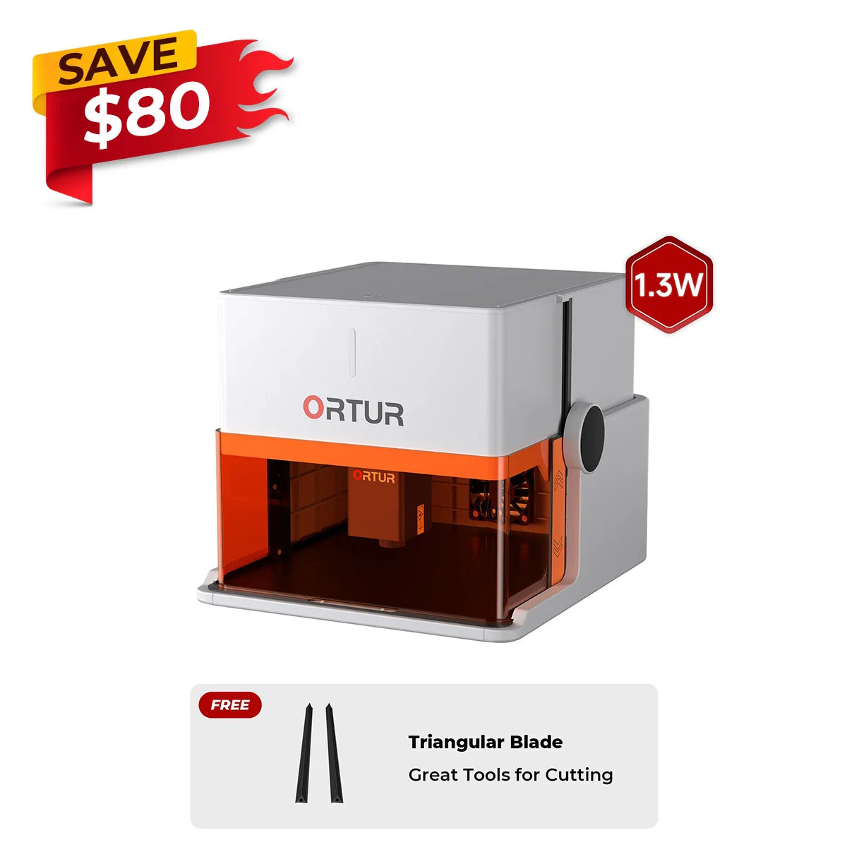 Ortur R1 Laser Engraver 1.3W IR/5W