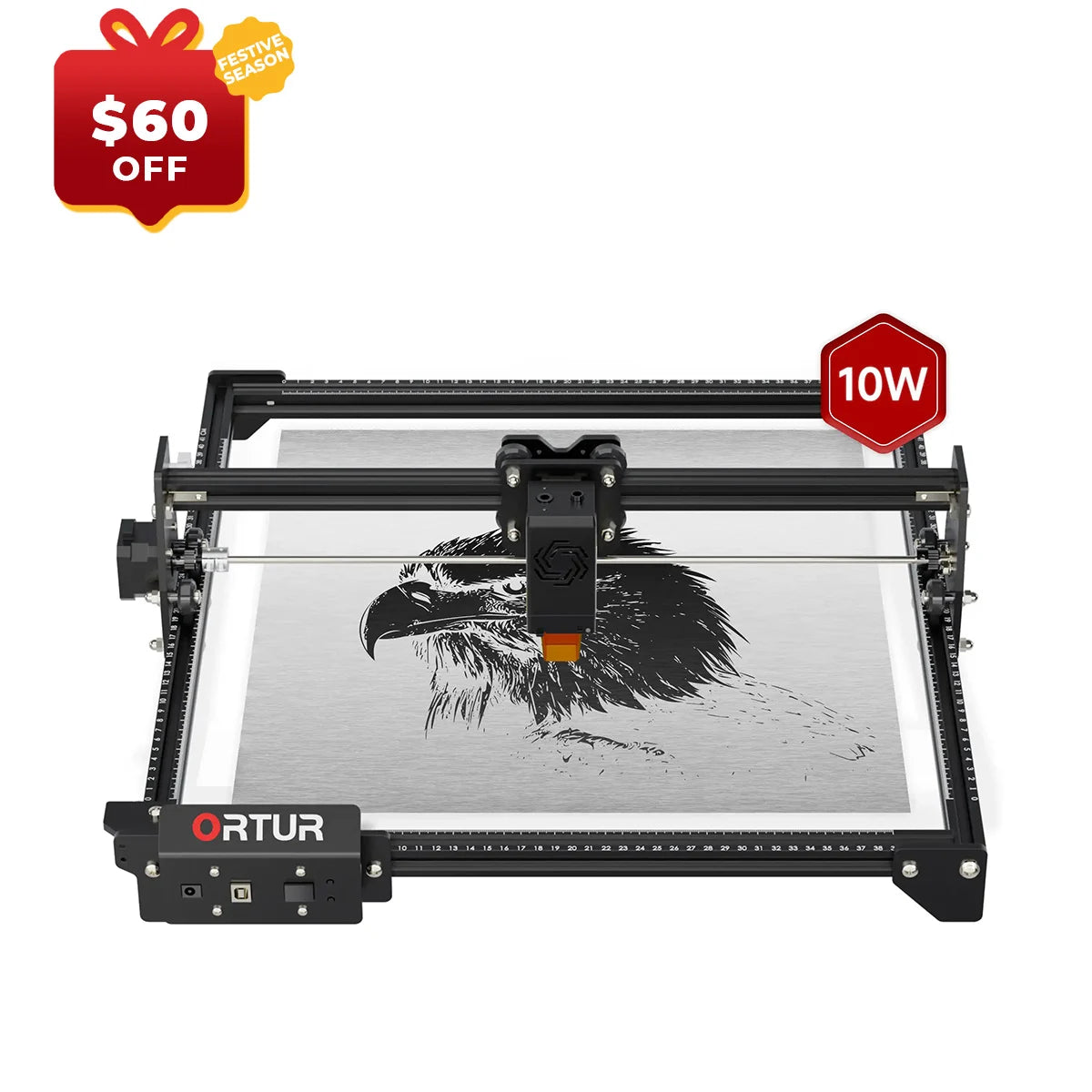 Ortur Laser Master 2 S2 Laser Engraving & Cutting Machine (5W/1.6W/10W)