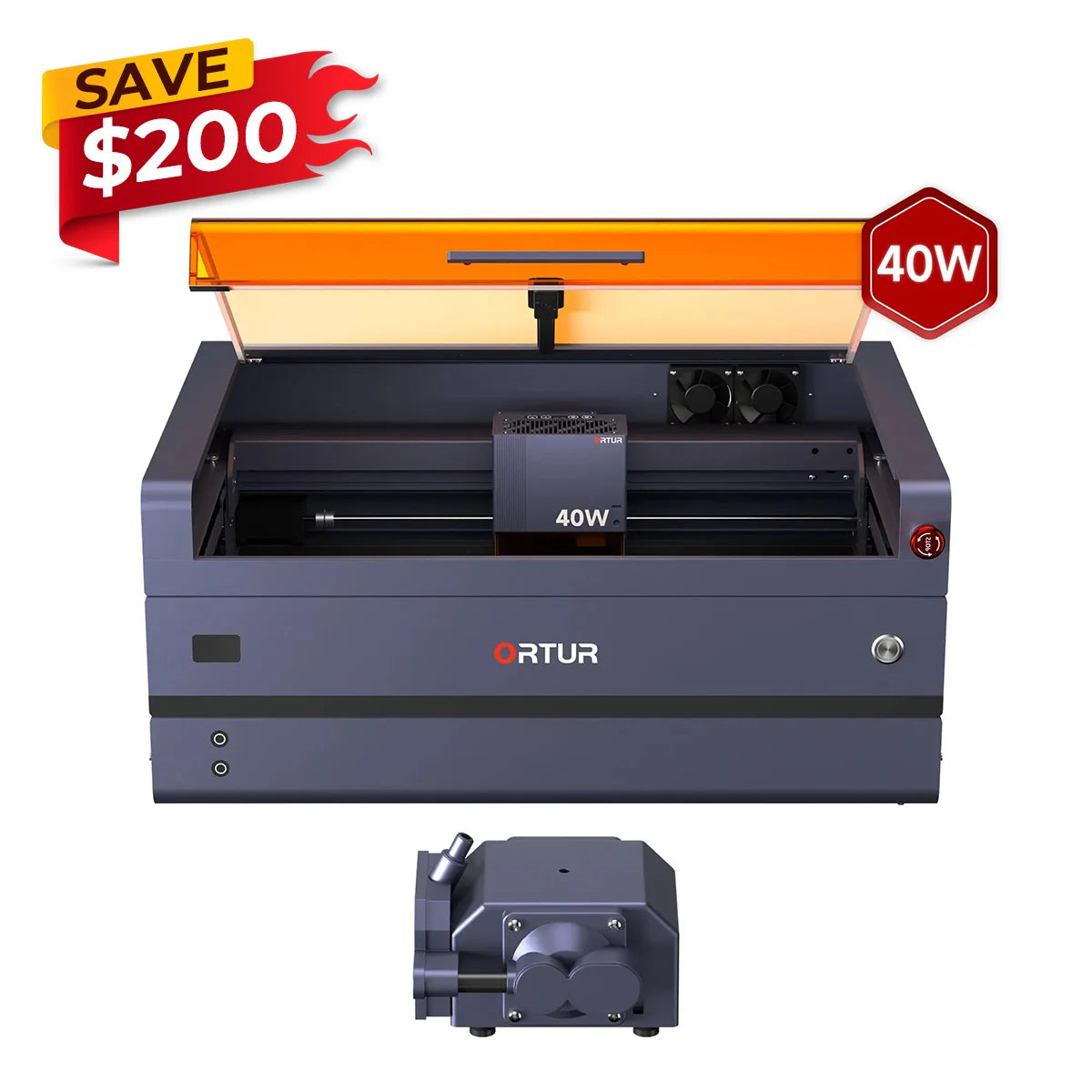 Machine de gravure et de découpe laser Ortur H20 2W IR/10W/20W/40W