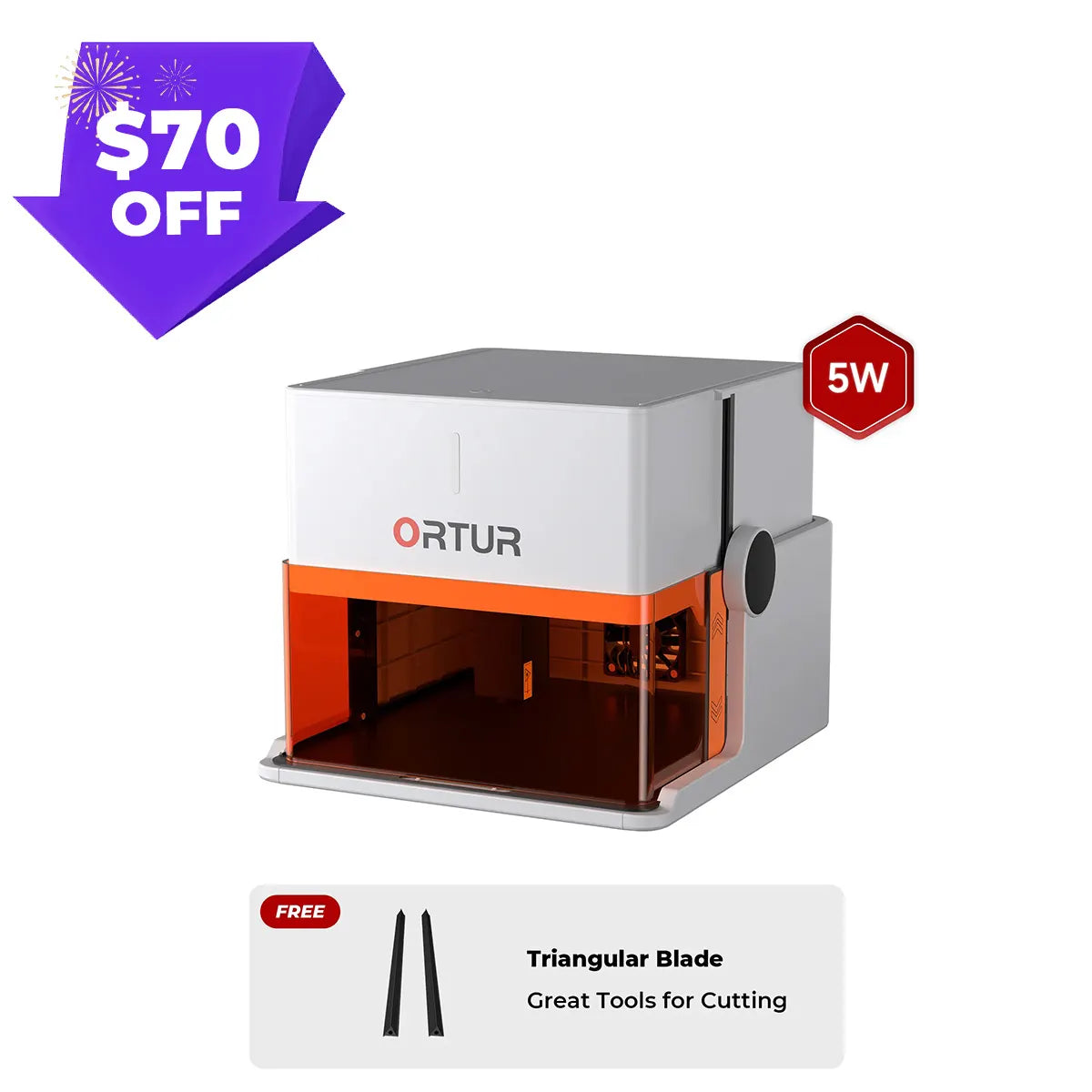 Ortur R1 Laser Engraver 1.3W IR/5W