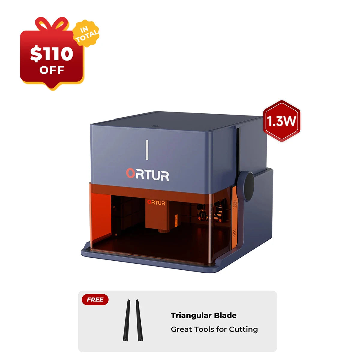 Ortur R1 Laser Engraver 1.3W IR/5W