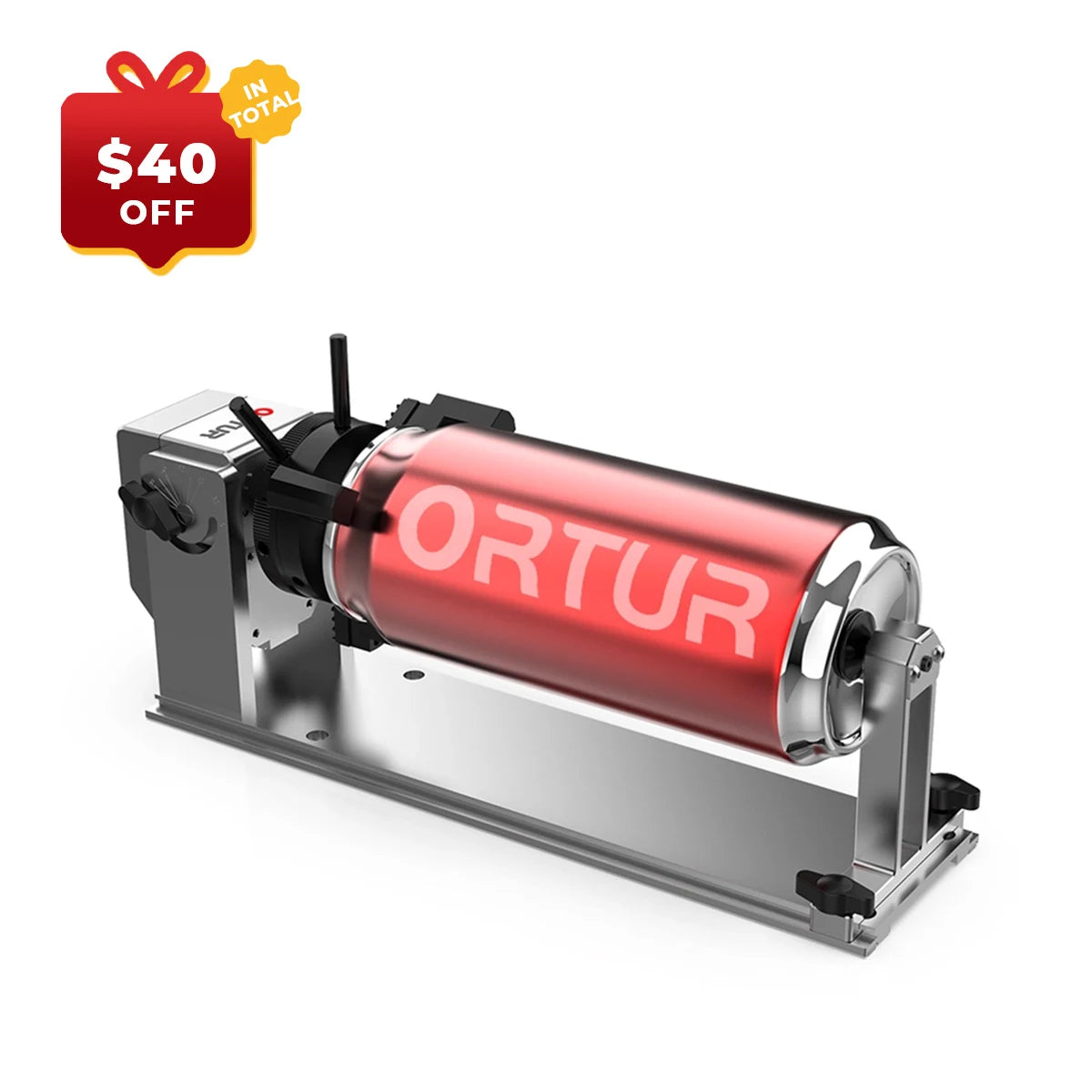 Ortur Y-axis Rotary Chuck for Laser Engraver (YRC1.0)