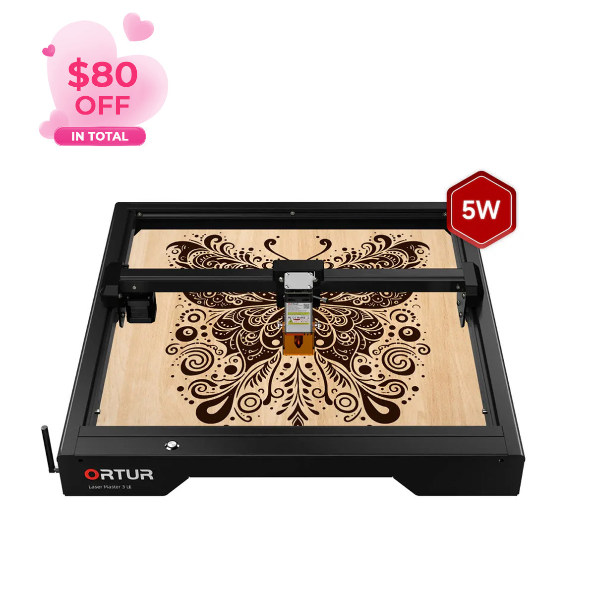 Ortur LM3 Laser Engraving & Cutting Machine 20,000mm/min (40W/20W/10W)