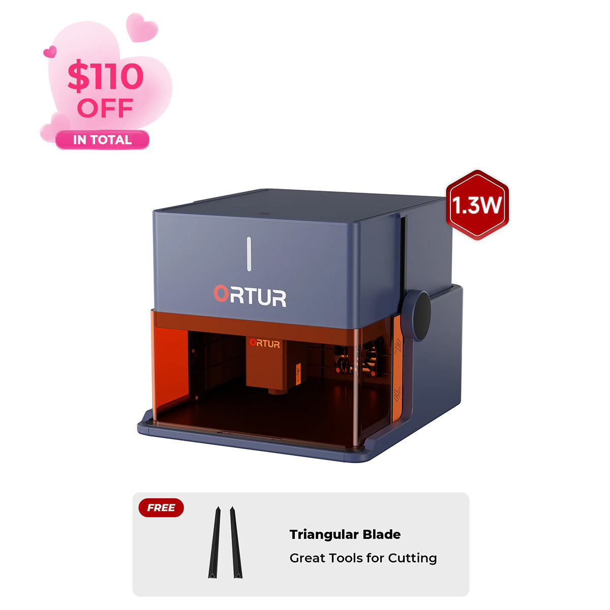 Ortur R1 Laser Engraver 1.3W IR/5W