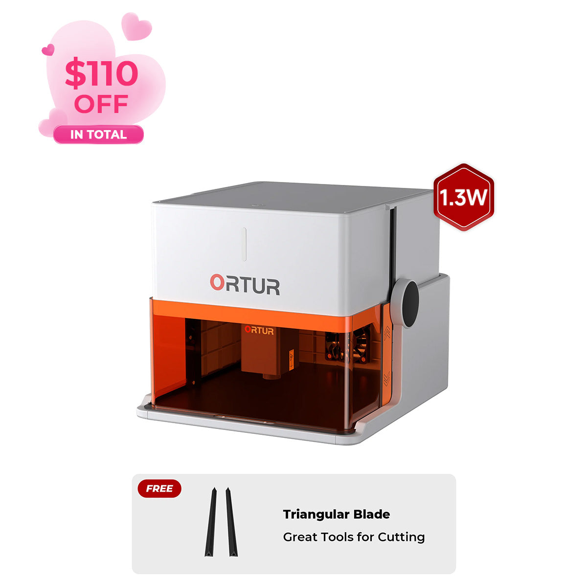Ortur R1 Laser Engraver 1.3W IR/5W