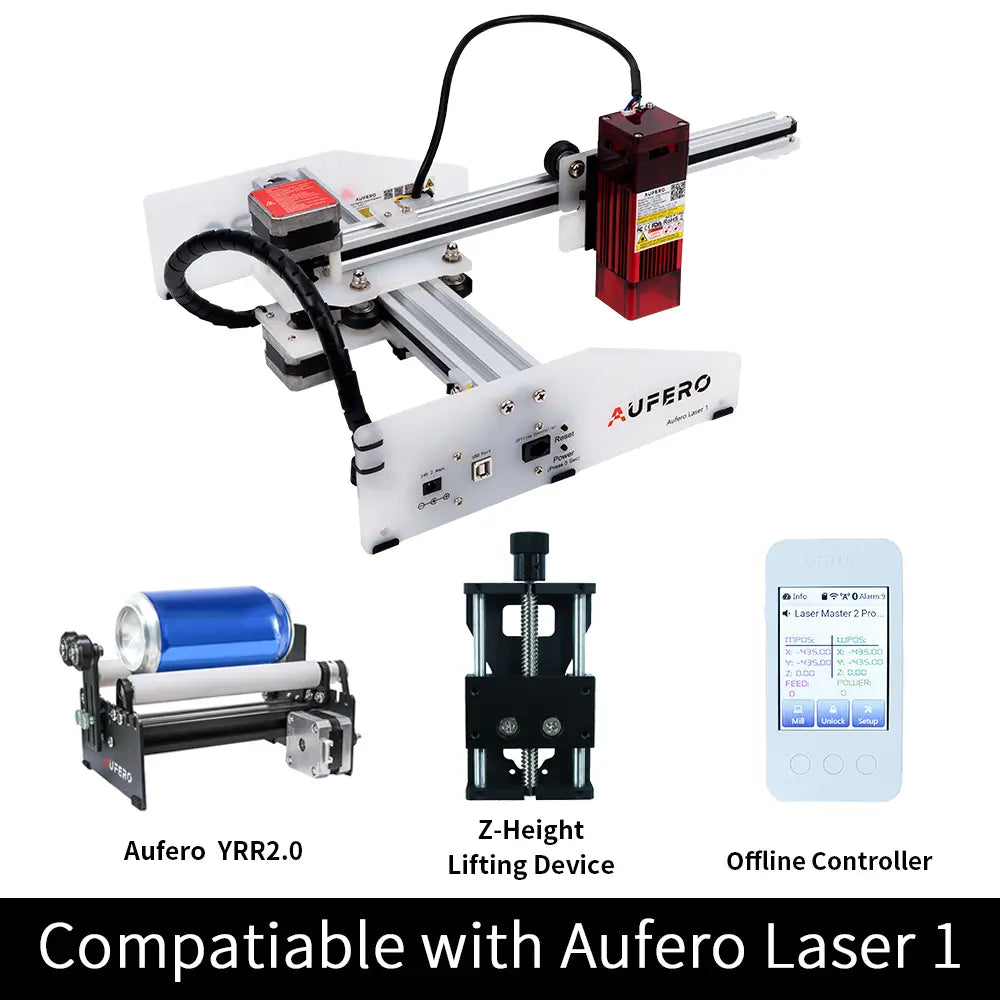 Aufero AL1 Laser Engraving & Cutting Machine 5,000mm/min (5W/1.6W) 03