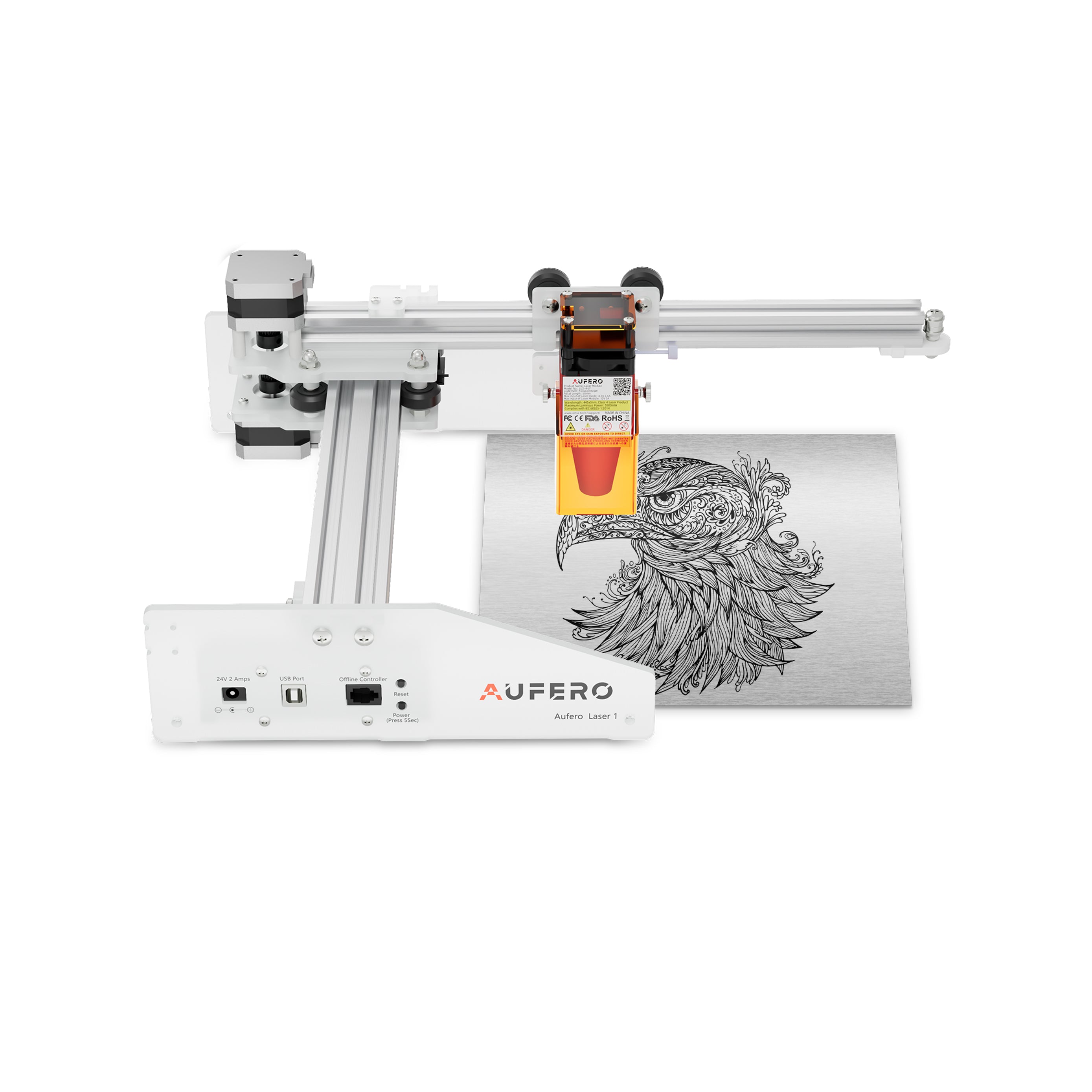 AUFERO AL1 Laser Gravure et Machine de coupe 5 000 mm / min 5W